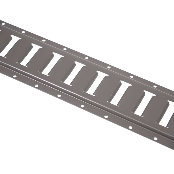 10' Horizontal E-Track Gray Painted